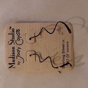 Sterling Silver Twisty Earrings